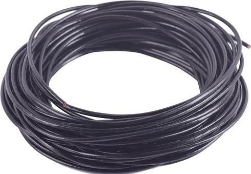 KONMAY Jewelry Real Leather Cord, 40 Yards 1.0mm Mixed Leather String for Necklaces, Bracelets, Jewelry Making, Crafting and Braiding...