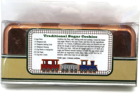 Train Cookie Cutter 3 Piece Copper Plated Set...