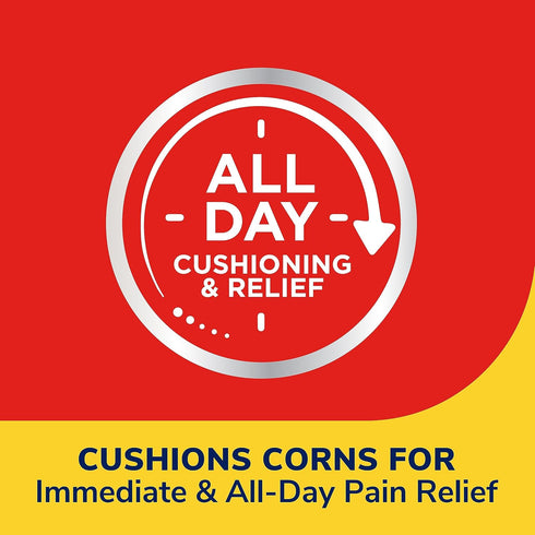 Dr. Scholl's CORN CUSHIONS, 9 ct // Immediate & All-Day Pain Relief - Designed to Stay on All Day...