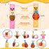 Baby Wrist Rattle Socks and Foot Finder Set Baby Rattles Toys for 0-12 Month, Infant Girl Boy Toys for Babies 3-6 Months, Newborn Hand & Foot Toys...