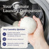 Handy Laundry Wool Dryer Balls - Natural Fabric Softener, Reusable, Reduces Clothing Wrinkles and Saves Drying Time, Better Alternative to Plastic...