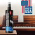 Piano Shine Polish & Cleaner - Clean, Polish, Wax & Protect Glossy Pianos & Surfaces - Made in USA - 8 oz Cleaning Solution with Added UV Protecta...