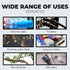 Black Zip Ties with Screw Holes- Multipurpose, Heavy Duty Cable Ties for Binding, Packing & Mounting Cables Wires, Garden Fences, Plant Branches a...