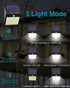 2 Pack Solar Motion Lights Outdoor, 3 Modes/100LED Solar Security Lights Wireless IP65 Waterproof Solar Motion Sensor Lights Solar Wall Lights Out...