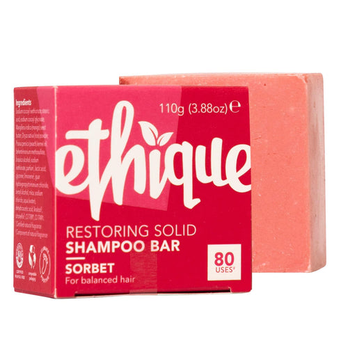 Ethique Rice Shampoo Bar for Dry and Damaged Hair - Sorbet |Paraben Free, Sulfate Free, Vegan, Cruely Free, 3.88 oz...