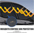 Pack-4 Car Front and Rear Side Window Sunshade, 26.3" x 27.5" + 21.2" x 31.1" Breathable Mesh Privacy Protection, Dustproof Sunproof Window Free L...