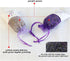 Sachet Empty Bags Linen Fabric Bags Organza Gauze Bags for Lavender, Spice and Herbs (24pcs Purple Drawstring Bag)...