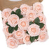 N&T NIETING Artificial Flowers, 25Pcs Fake Flowers Roses Perfect for DIY Wedding Bouquets Centerpieces Bridal Shower Party Home Flower Arrangement...