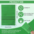 4PCS Exfoliating Body Scrubber, Korean Asian Exfoliating Bath Washcloths Mitt Viscose Rayon Towel Glove Bath Sponge for Dead Skin (2Green+2Red)...