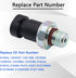 Oil Pressure Sensor Switch Sending Unit D1843A 12635957 Compatible with Chevy Colorado Equinox Trailblazer Malibu Impala GMC Envoy Canyon Buick La...
