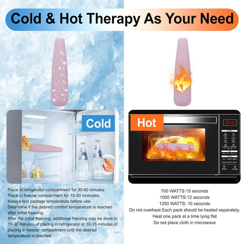 Reusable Perineal Ice Packs, Perineal Cooling Pad, Postpartum Cold Packs, Cold and Hot Pack for Women After Birth and Delivery, Pregnancy & Hemorr...