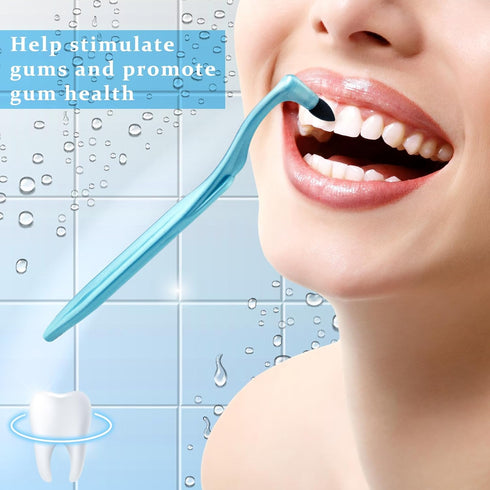 10 Pcs Gum Stimulator Dental Tools Dental Plaque Remover Rubber Tip Stimulator for Cleaning Teeth Tartar...