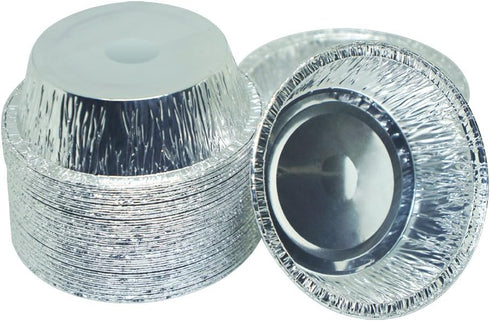 MYStar 4 Disposable Aluminum Foil, Mini Pie/Tarts Baking Cups, Pack of 70...