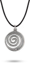 Sacina Gothic Spiral Choker Necklace, Black Choker, Boho Necklace, Gothic Necklace, Christmas New Year Jewelry Gift For Women...