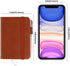 2-Pack Pocket Notebook, 4.3" x 3.5"Small Notebook, Hardcover PU Leather Notebook with Pen Total 200 Pages, Pocket Journal for College Ruled, Work ...