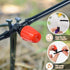 80 Pcs 1/4 Inch Drip Emitter Irrigation Drippers Misting Nozzles Adjustable Micro Spray Irrigation Emitters for Garden Agricultural Irrigation Pat...