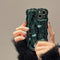 Case for iPhone 13,3D Meteorite Bubble Pattern Electroplate Plating Glitter Curly Wavy Frame Glossy Case,Soft TPU Shockproof Case for iPhone 13 Ph...