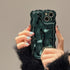 Case for iPhone 13,3D Meteorite Bubble Pattern Electroplate Plating Glitter Curly Wavy Frame Glossy Case,Soft TPU Shockproof Case for iPhone 13 Ph...