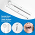 4tified Dental Tools Hygiene Kit 4 PCS French Stainless Steel Professional Teeth Cleaning Home Use Plaque Calculus Removal Tartar Scraper Scaler F...
