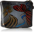 Anna by Anuschka Women's Hand Painted Leather Coin Pouch Purse...