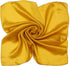 52 x 52cm 100% Silk Women’s Neck Square Scarf Pure Color Neckerchief Headwrap...