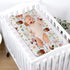 Watercolor Farm Animals Changing Pad Cover Barn Cow Lamb Pig Hen Duck Tractor Baby Diaper Changing Table Sheets for Boys Girls Soft Stretch Fitted...
