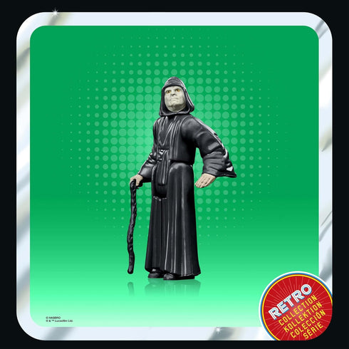 STAR WARS Retro Collection The Emperor, Return of The Jedi 3.75-Inch Collectible Action Figures, Ages 4 and Up...