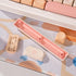 Cute Keycaps, Moa Profile Keycaps 75 Percent,PBT Double Shot Keycaps Set, Pink Round 130 Keys for Mechanical Keyboard 61/64/75/84/87/104/108 Layou...