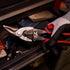 Proferred T02002 Aviation Snips, TPR Grip, Left Cut, Red/Black...