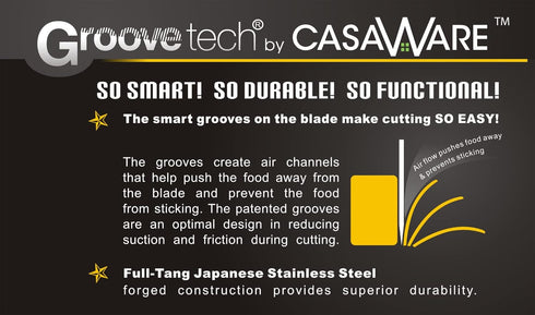 casaWare 5-Inch Cheese/Santoku Knife...