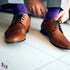 Hugh Ugoli Men's Bamboo Dress Socks for Business & Trouser, Thin & Seamless Crew Socks, 4 Pairs with Gift Box, Shoe Size 8-12...