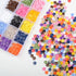 Round 2 Holes Craft Buttons, 1125Pcs 0.35 Inch(9mm) Sewing Buttons, 15 Colors Resin Buttons, for Sewing Children Sweater DIY Crafts Scrapbooking C...
