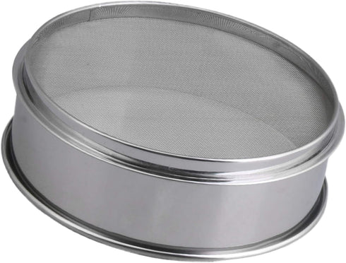 RDEXP Flour Sifter Flour Sieve Stainless Steel Round Sifter for Baking Powdering...
