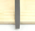 6 Inch Flat Medium Cut File, Double Cut Teeth, Made of High Carbon Steel, Flat Hand File Without Handle, Suitable for Shaping Metal, Wood, and Oth...