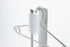 Clothes Magnet Hanger Storage Rack-Small Hanging Organizer | Steel | Laundry, One Size, White...