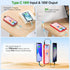 GIN FOXI Fast Charging Battery Case for iPhone 15/15 Pro, 7000mAh 15W Ultra Slim Charger Case Rechargeable Portable Extended Power Bank Case Cover...