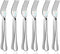 Dinner Forks, Set of 6 Top Food Grade Stainless Steel Silverware Forks, Flatware Set,8 Inches, Mirror Finish & Dishwasher Safe, New Apartment Esse...