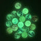 20Pcs 35mm Glow in the Dark Glass Moon Lunar Round Dome Glass Cabochons Flatback for DIY Craft Necklace Bracelet Pendant Making...