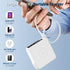 Portable Charger with Built-in Cables&AC Wall Plug, 10000mAh Wireless Charging Power Bank, PD 22.5W Fasting Charging USB C Battery Pack Compatible...
