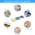WORHE Sticky Note Holder Clear Acrylic Self-Stick Note Pad Holder 3 in 1 Memo Holder Desk Organizer for Office Home Post Pop Note Dispenser for 3"...