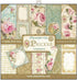 Stamperia International KFT Paper Pad 10 Sheets Double-Sided Elegant Gift, Multicoloured, 30.5 x 30.5...