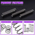 Swpeet 240Pcs 15 Different Sizes Stainless Steel Compression Springs Assortment Kit, Mini Stainless Steel Extension Springs for Shop and Home Repa...