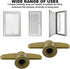 3/8" Tee Handle Casement Operator,T-Crank Window Handle, Butterfly Wing Nut T-Handle for Pella Window T-Crank,Compatible with Prime-Line H 3813(2 ...