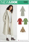 New Look Misses' Coat with Hood Sewing Pattern Packet, Design Code S9129, Sizes XS-S-M-L-XL, Multicolor...