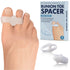 Dr. Frederick's Original Sport Bunion Toe Spacer Set - 4Pcs - Soft Gel Splints - One Size Fits All - Fast Relief - Wear with Shoes - for Men & Wom...