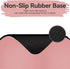 Small Rectangular Mouse pad , only Takes up Mouse Space, Universal Mini Mouse pad Portable Waterproof, with Non-Slip Glue Base, DarkPink 5X6 inche...