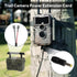 79inch Trail Camera Power Cord: DC External Power Cable,4.0x1.7mm DC Plug Compatible, Ideal for Connection with Portable Power Banks, Solar Panels...