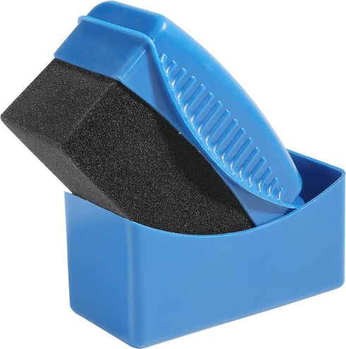 Tire Dressing Applicator,Tire Shine Dressing Applicator Pad with Lid,Car Wheel Shine Car Cleaning,Car Accessories Sponge Foam Brush Tire Sponges f...