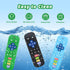 Fu Store 3 Pack Silicone Teething Toys for Infant Toddlers Remote Control Shape Teethers for Babies Chew Toys, Relief Soothe Babies Gums Set, BPA ...