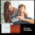 Men's Real Leather RFID Blocking Bifold Wallet Stylish Anti Theft Security (Brown-02)...